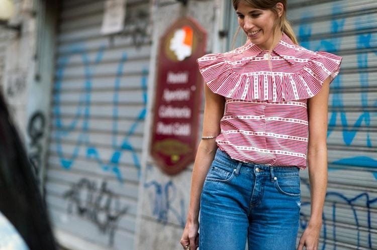 Aksen Ruffles dan Frills Siap Menjadi Pemanis Tampilanmu