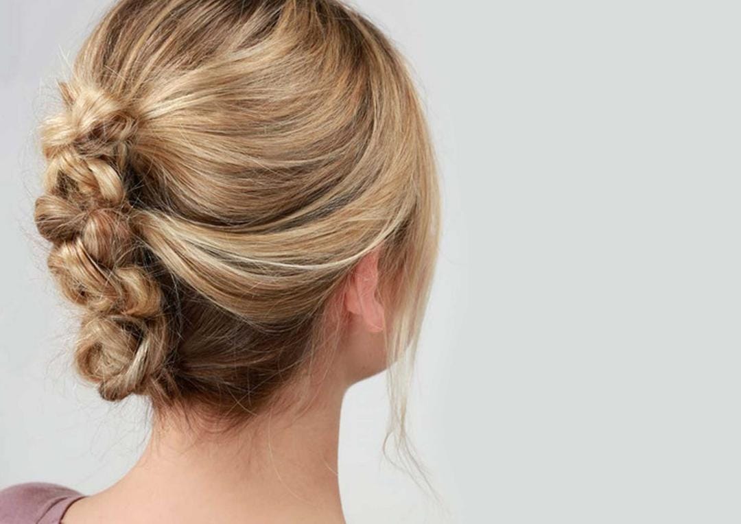 Cara Mudah Untuk Membuat Sweetheart Twisted Up do
