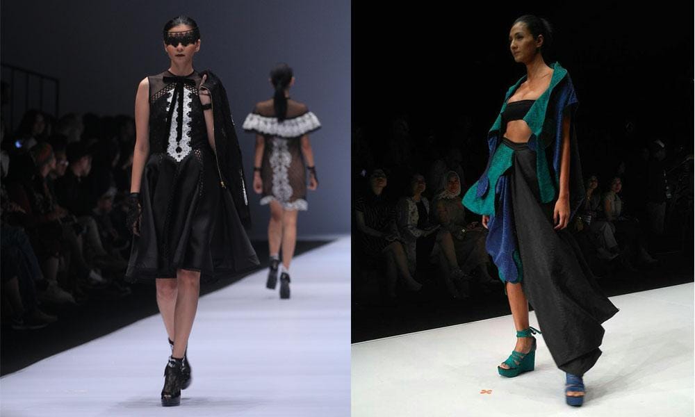 Devy Ros/photo by Fadhlih Septiashari for Popbela.com (left). Elisabeth Njo May Fen/photo by Mega for Popbela.com (right)