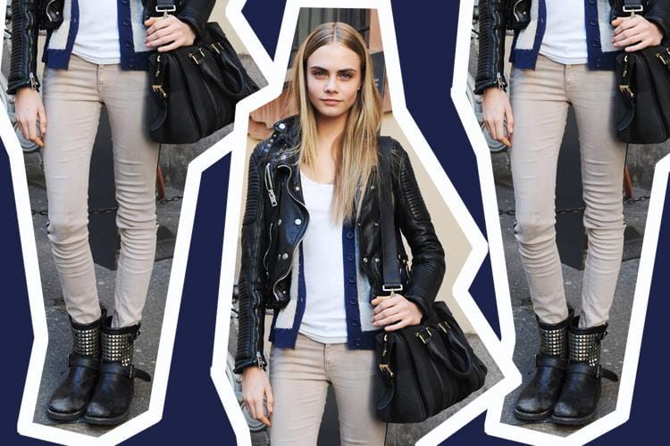 #PopbelaOOTD: Biker Chic ala Cara Delevingne