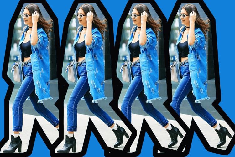 #PopbelaOOTD: Kimono Denim yang lagi Trending!