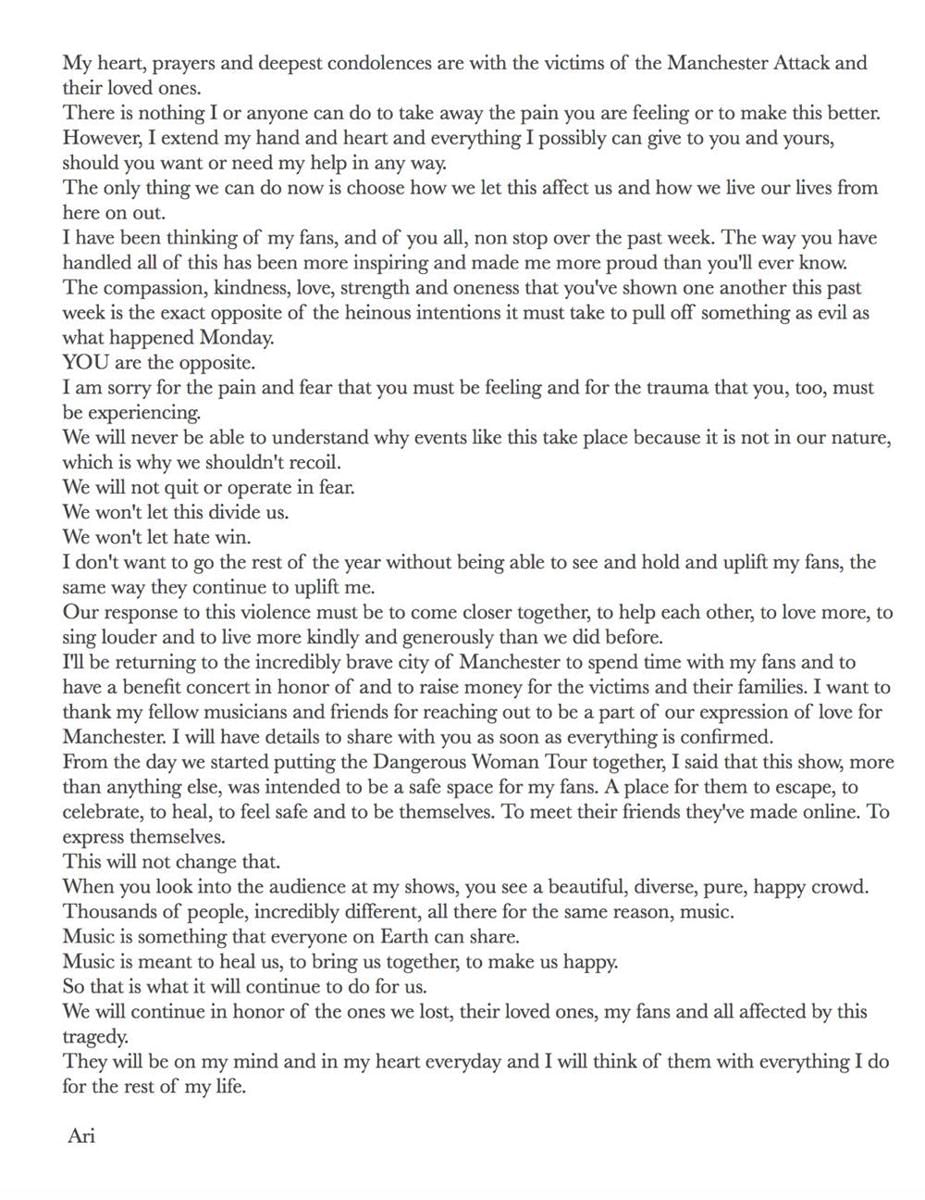 Twitter.com/Ariana Grande