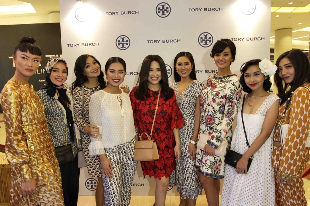Para Selebriti Meramaikan Pembukaan Butik Kedua Tory Burch di Jakarta
