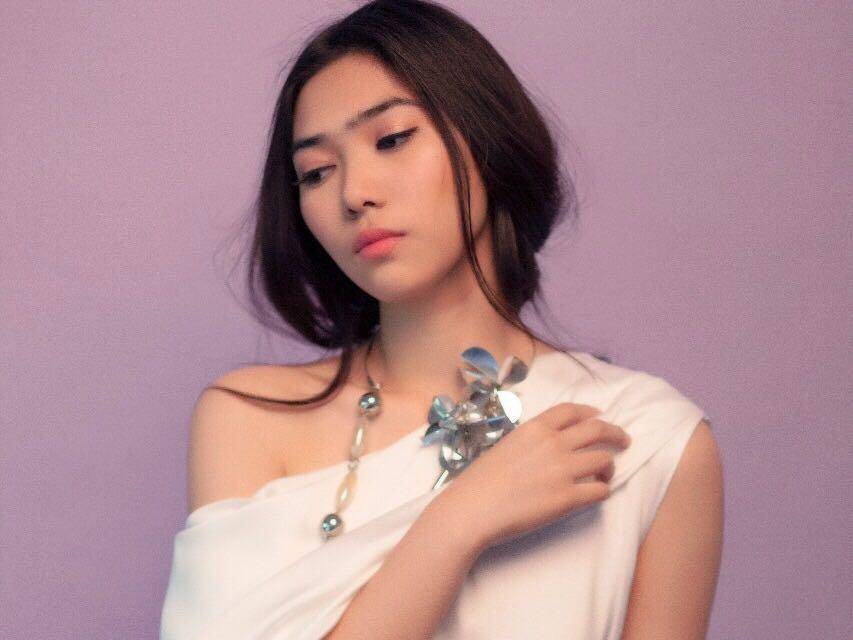 Foto: Hakim Satriyo, Wardrobe: Mazuki (One Shoulder Dress), Calla Atelier (Floral Bustier), Necklace: Bobobobo, Stylist: Riesty Ichsana, Makeup Artist: Ryan Ogilvy, Hair Stylist: Daniel Putra.