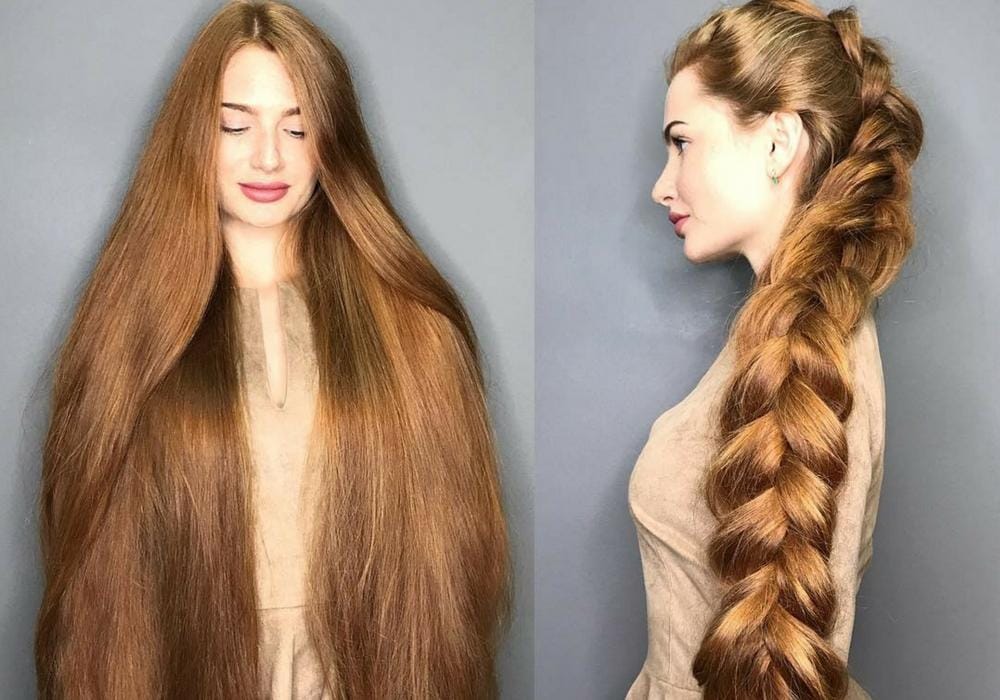 Panjang Rambut Melebihi Bokong, Cewek Ini Mirip Rapunzel