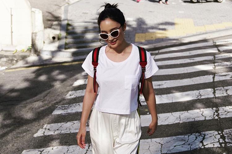 #PopbelaOOTD: Jadi Backpacker, Tatjana Saphira Tampil Trendi