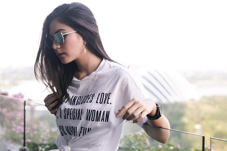 #PopbelaOOTD: Trendi dengan Slogan T-shirt