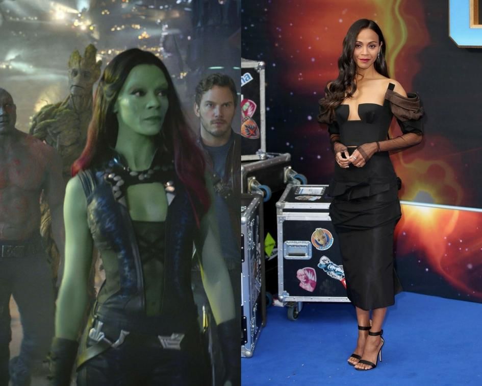 Foto: Film Guardians of The Galaxy (www.rifenery29.com) & www.popsugar.com