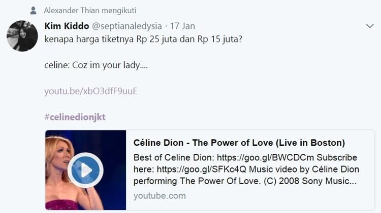 #celinedionjkt
