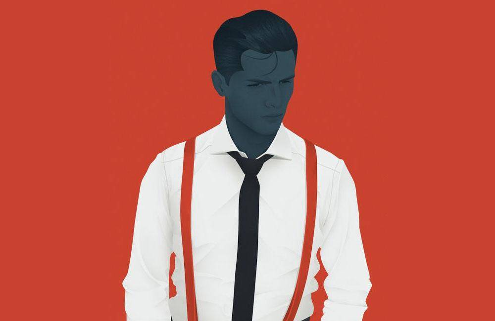 pinterest.com/Mod Men Illustrations by Jack Hughes