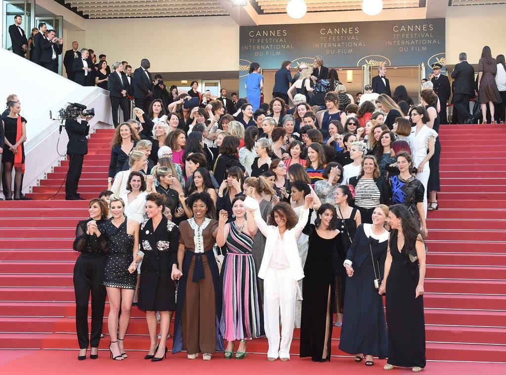 Kristen Stewart, Cate Blanchett & 80 Wanita Melakukan Protes di Festival Film Cannes