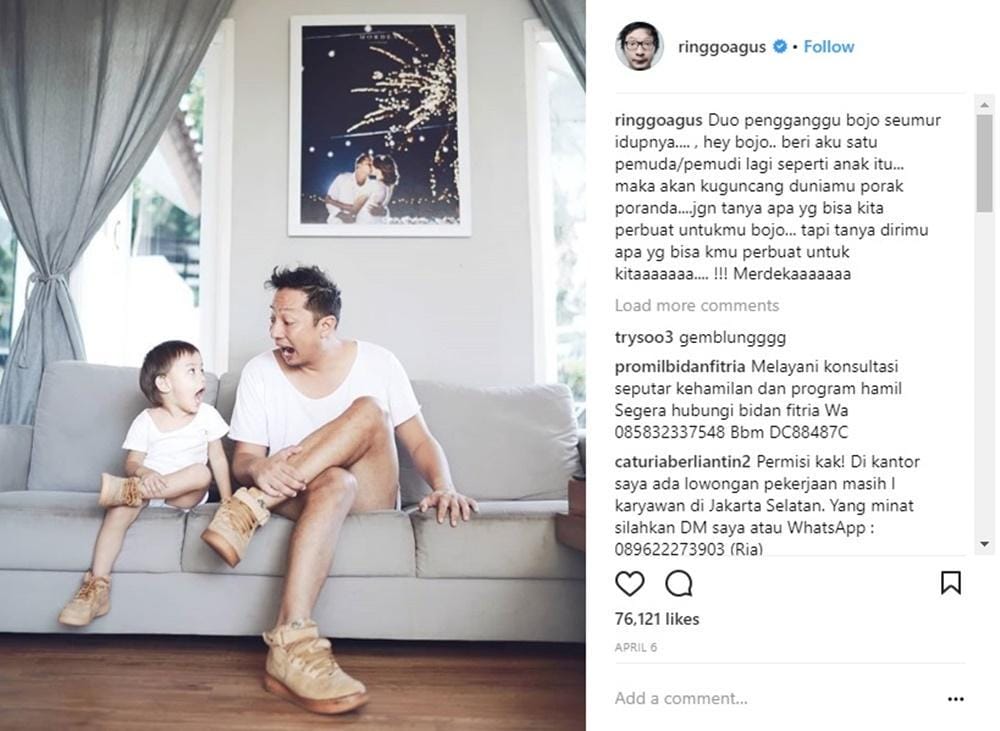 Instagram.com/ringgoagus