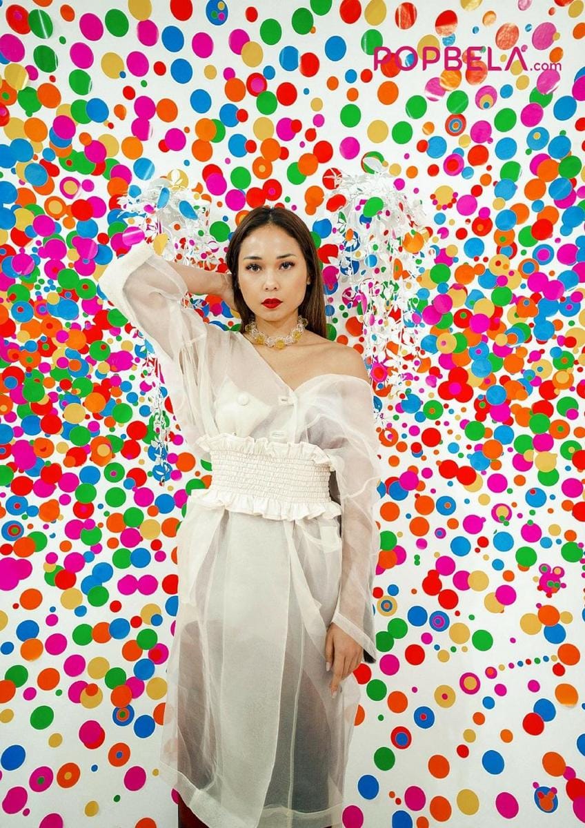 Photographer: Gregorius Gery Location: Museum Macan - Obliteration Room Talent: Ayla Dimitri Fashion Editor: Michael Richards MUA: Kay Mori