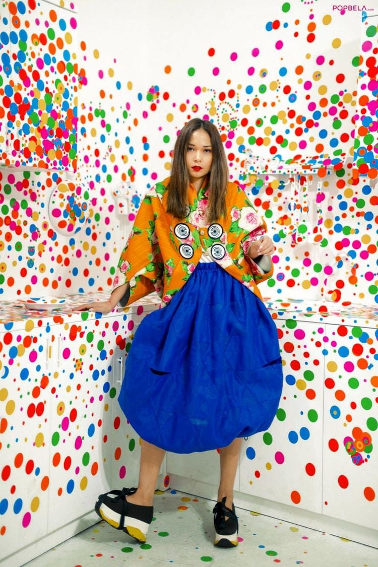 Photographer: Gregorius Gery, Location: Museum Macan - Obliteration Room, Talent: Ayla Dimitri, Fashion Editor: Michael Richards, MUA: Kay Mori