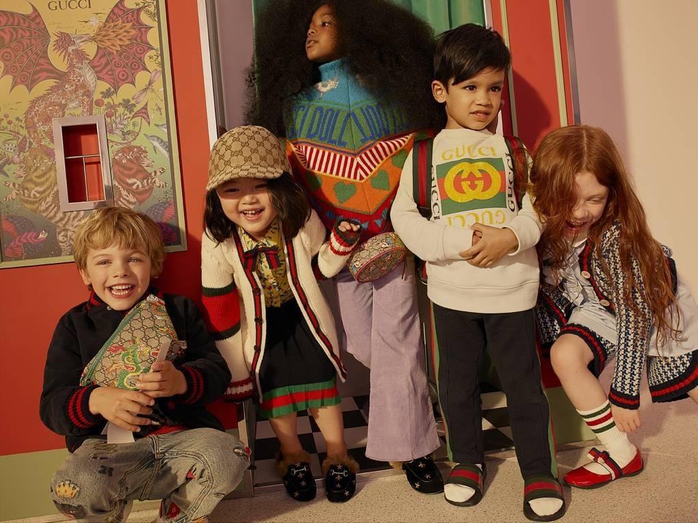 Enggak Kalah dengan Versi Dewasanya, Gucci Kids Tampil Super Gemas!