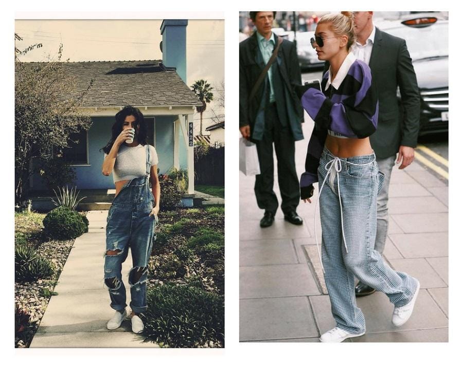 Instagram.com/selenagomez & Instagram.com/haileybaldwin