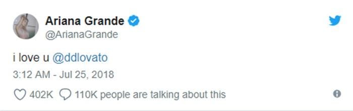 Twitter.com/arianagrande