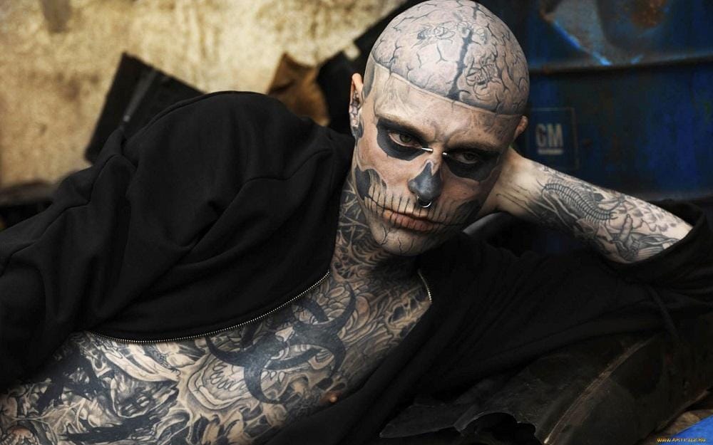 7 Fakta Rick Genest, Model Video Klip Lady Gaga yang Telah Meninggal