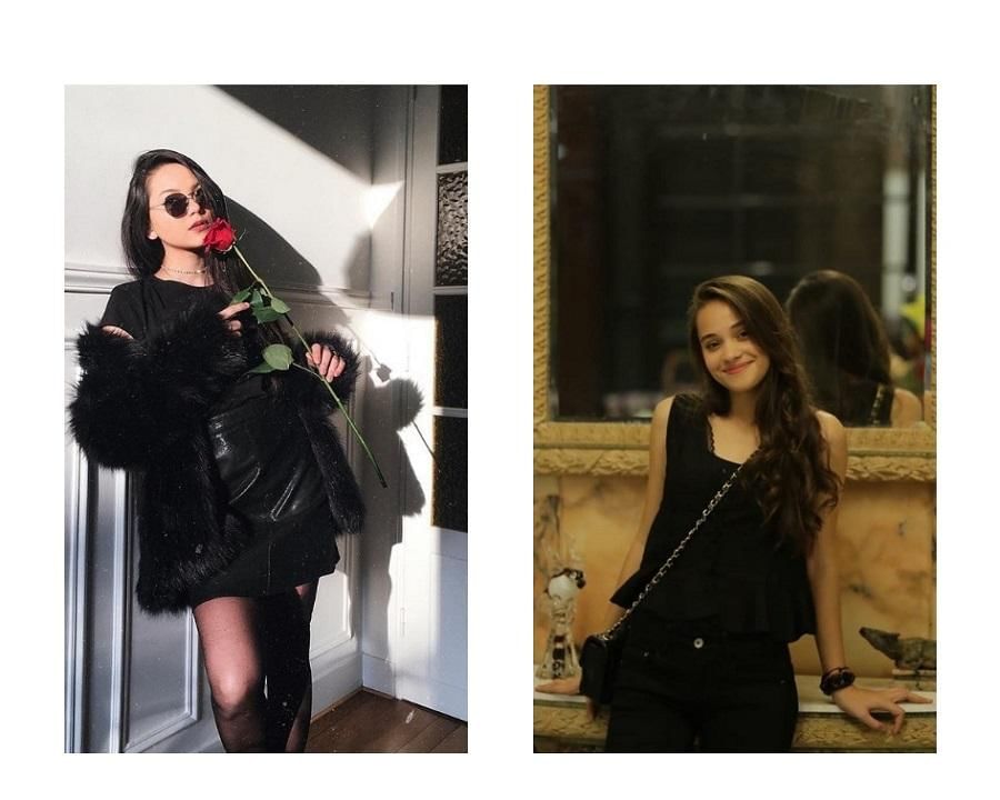 Instagram: @alyssadaguise & @auroraribero