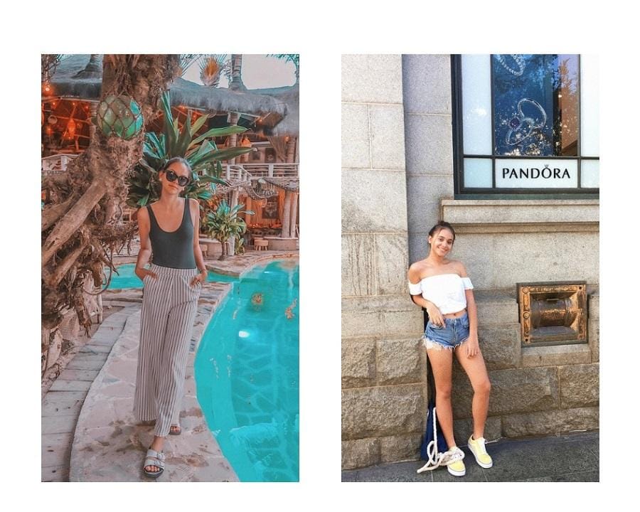 Instagram: @alyssadaguise & @auroraribero