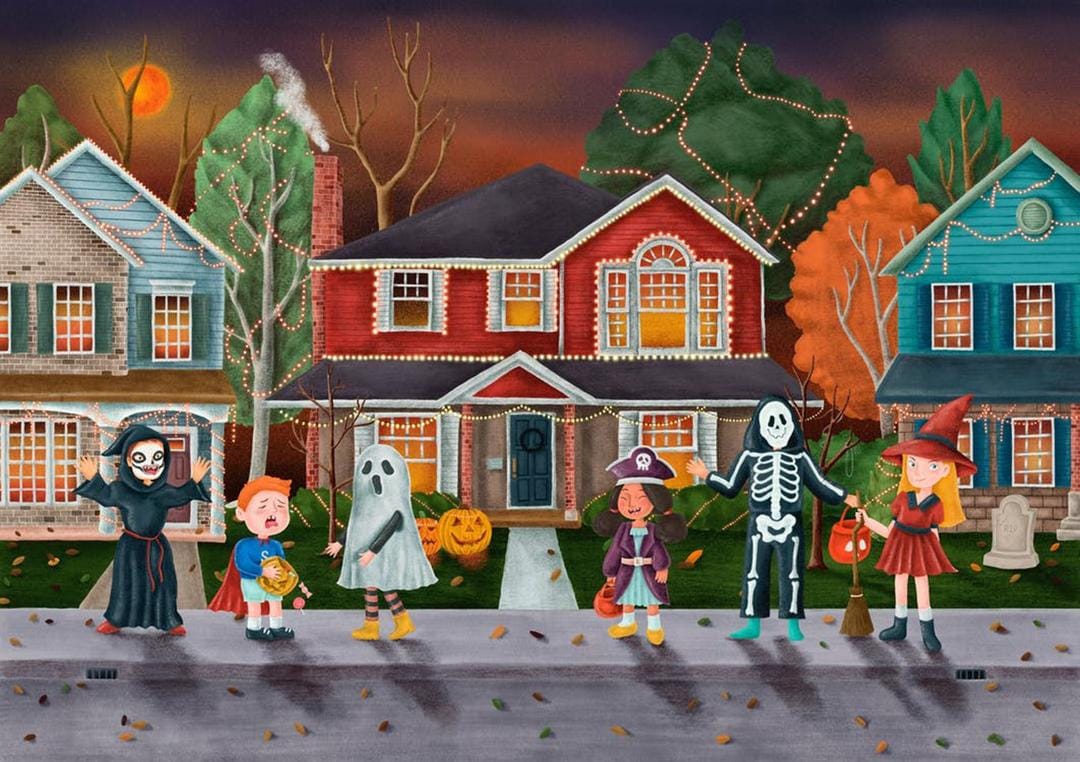 10 Dekorasi Halloween Paling Niat yang Ada di Dunia