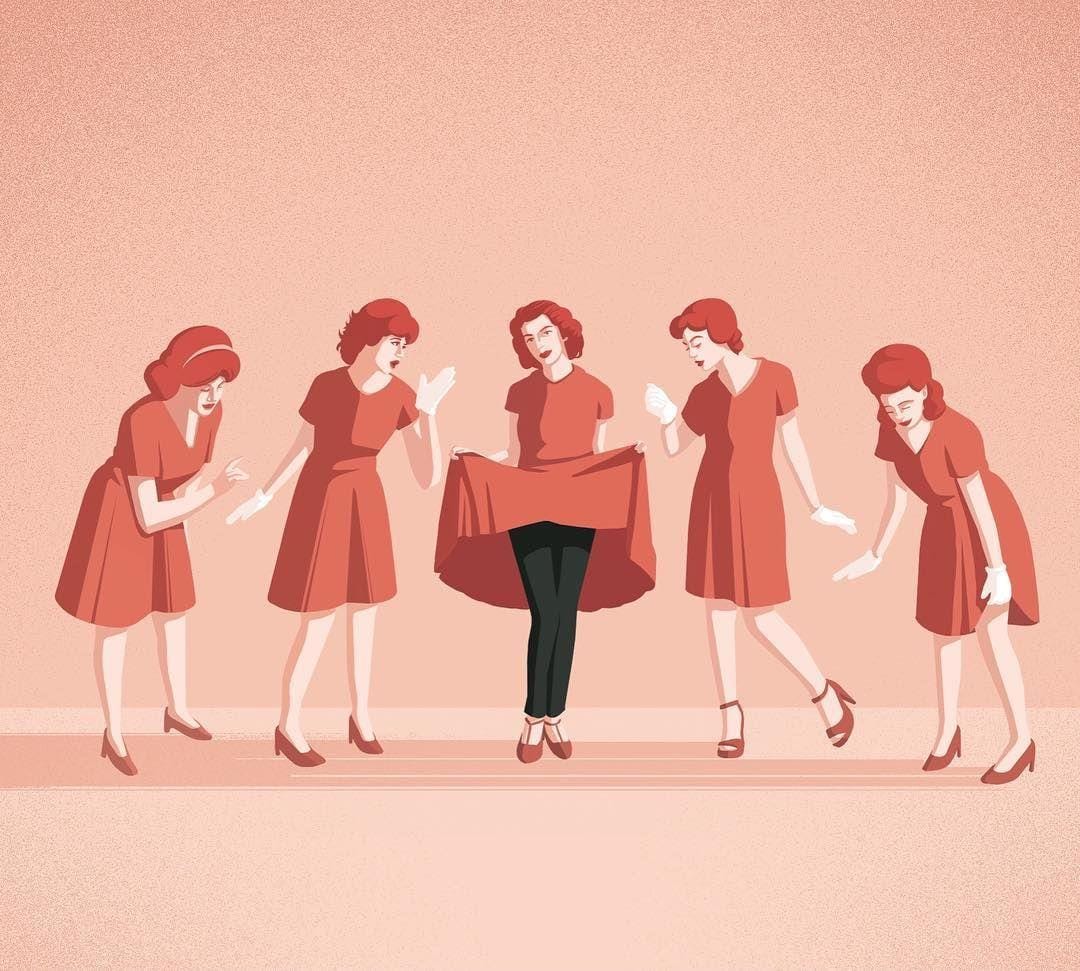 10 Ilustrasi Ini Gambarkan Kehidupan Modern Tak Seindah Kelihatannya