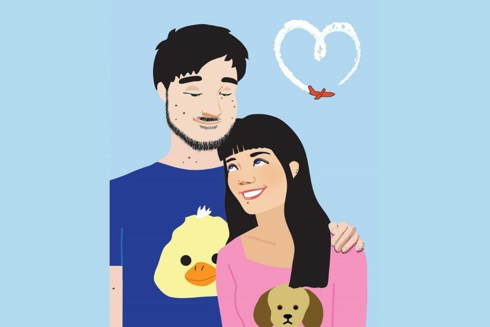 9 Ilustrasi Lucu Ini Buktikan Kemesraan Pasangan Bisa Sekonyol Ini
