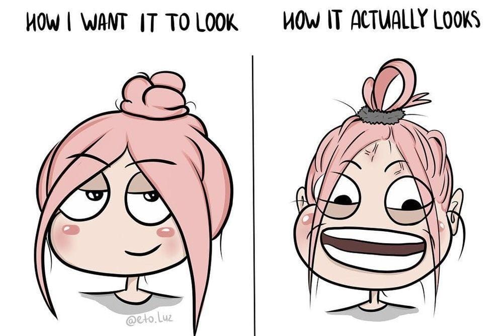 Kocak! Ini 9 Ilustrasi Jujur yang Hanya Dipahami Perempuan