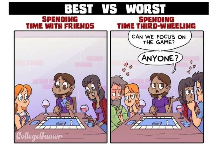 Ilustrasi Lucu tentang Hal Terbaik dan Terburuk Saat Jadi Single