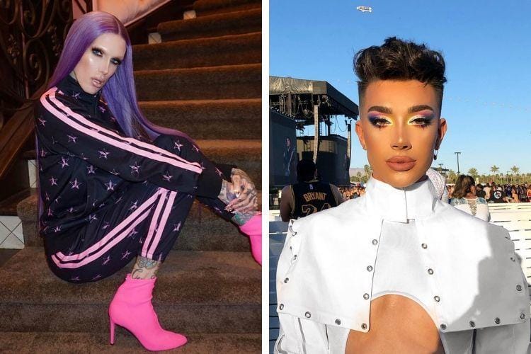 Instagram.com/@jeffreestar/@jamescharles