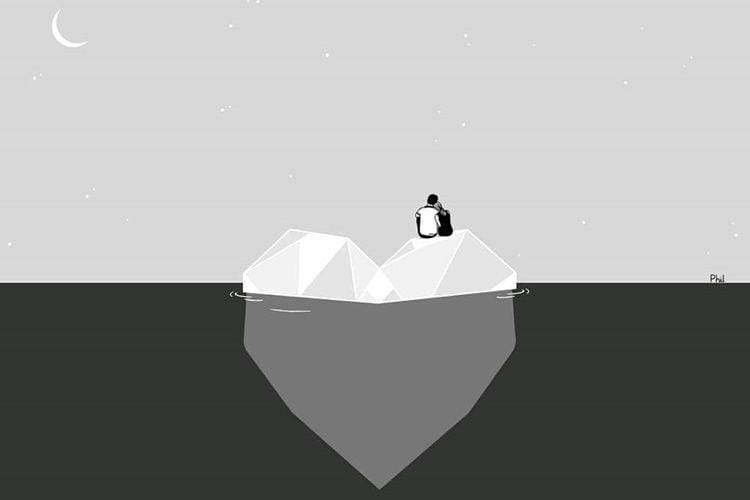 9 Ilustrasi Kreatif tentang Makna Cinta, Menusuk Banget!