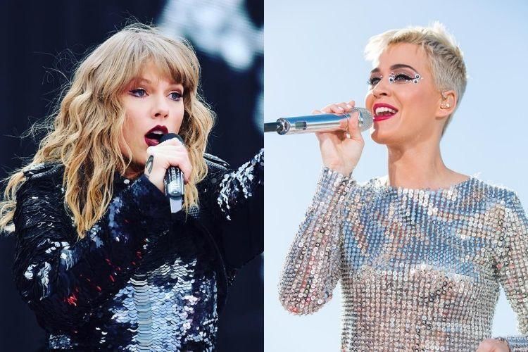 Instagram.com/@katyperry @taylorswift