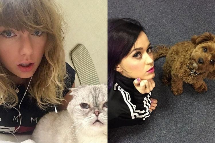 Instagram.com/@katyperry @taylorswift
