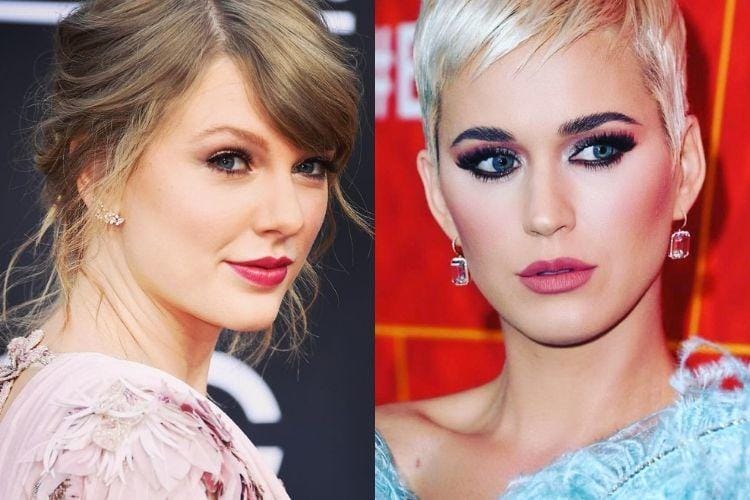 Instagram.com/@katyperry @taylorswift