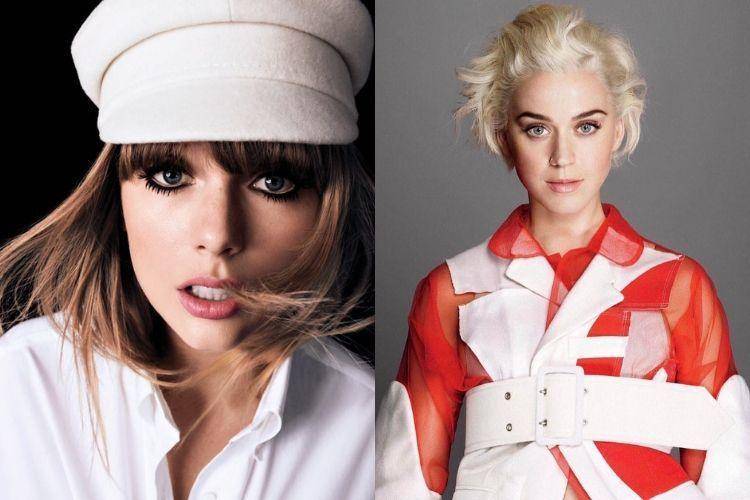 Instagram.com/@katyperry @taylorswift