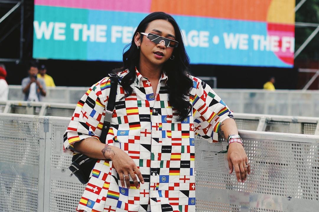 Potret Street Style di We The Fest 2019 - Day 1
