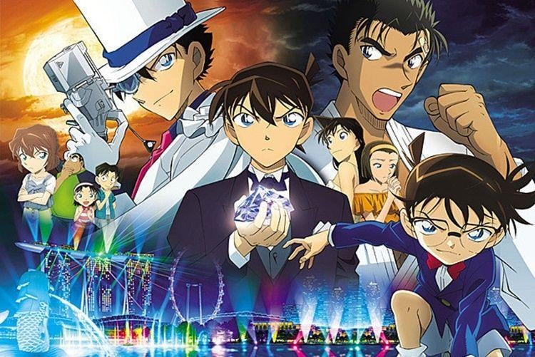 Review Film Detective Conan: The Fist Blue Sapphire yang Menegangkan