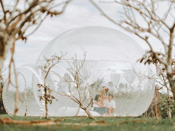 Serasa Menyatu dengan Alam, Inilah Potret Bubble Hotel di Bali