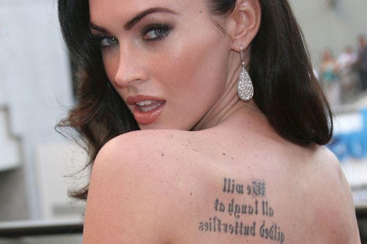 Megan Fox sampai Rihanna, Ini Artis dengan Tato Terseksi