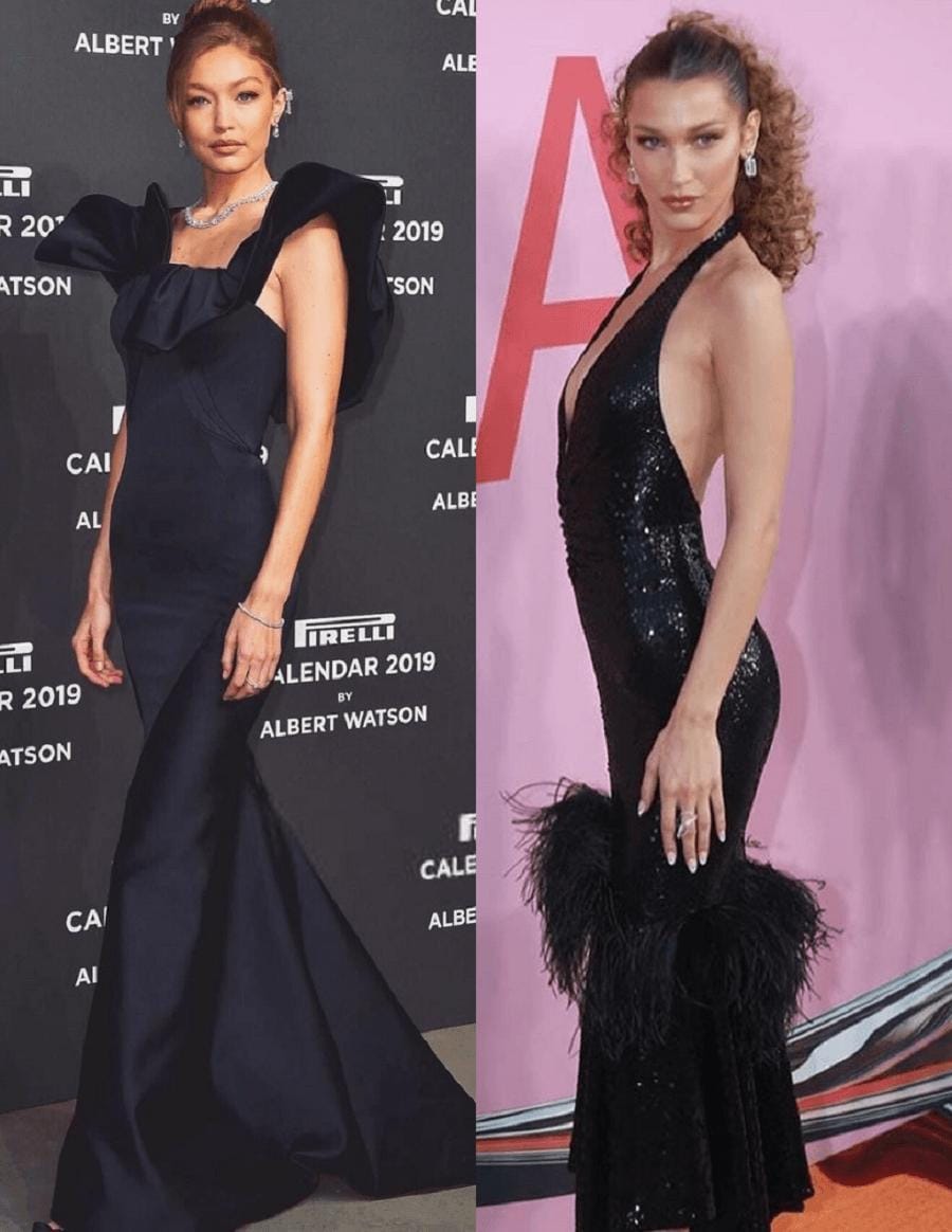 Instagram.com/gigihadid & Instagram.com/bellahadid