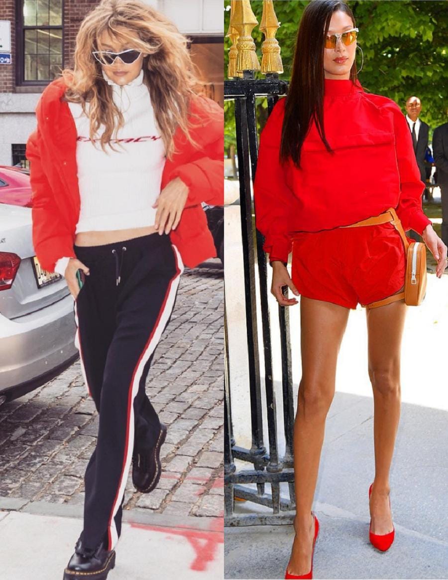 Instagram.com/gigihadid & Instagram.com/bellahadid