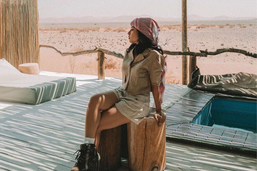 Gaya OOTD Nikita Willy saat Kunjungi Afrika, Tetap Menawan!