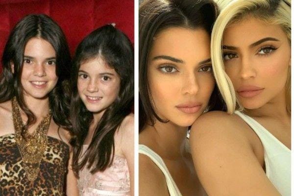 10 Potret Transformasi Kendall Jenner dan Kylie Jenner, Sibling Goals!
