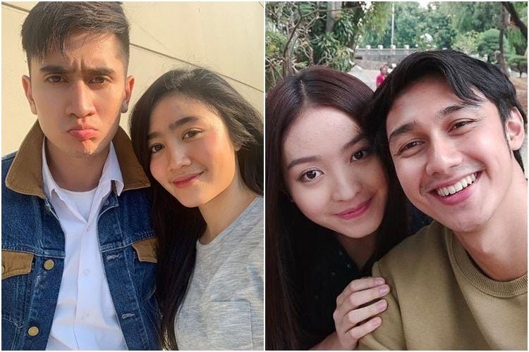 10 Adu Gaya Romantis Pasangan Sinetron Verrell-Febby vs Wilona-Hito