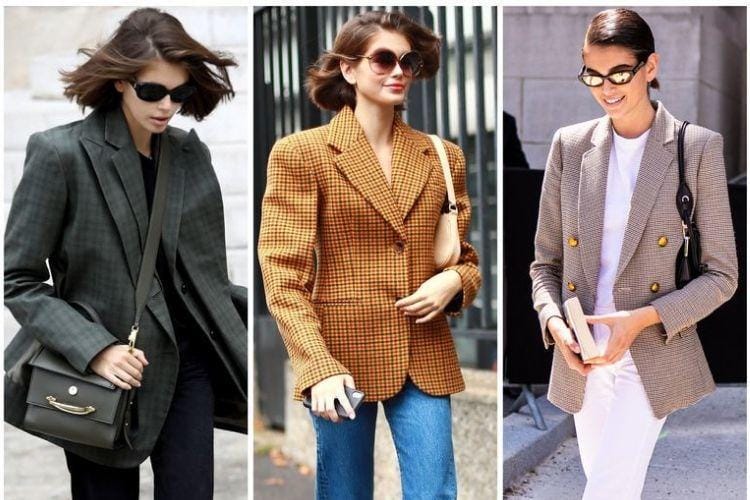Cara Pakai Blazer a La Kaia Gerber, Kasual Tapi Keren Maksimal!