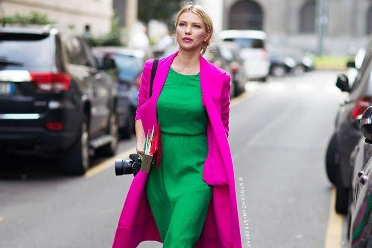 Tampil Standout dengan Busana Color Block!