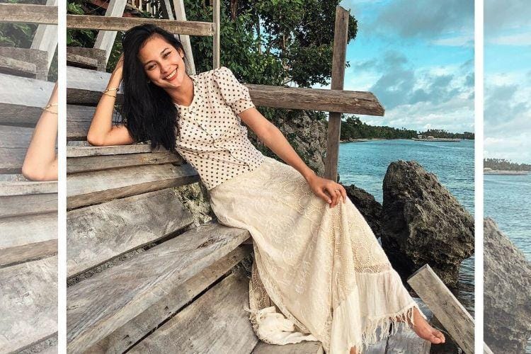 Begini Gaya Busana Modis Indah Permatasari, Pacar Arie Kriting