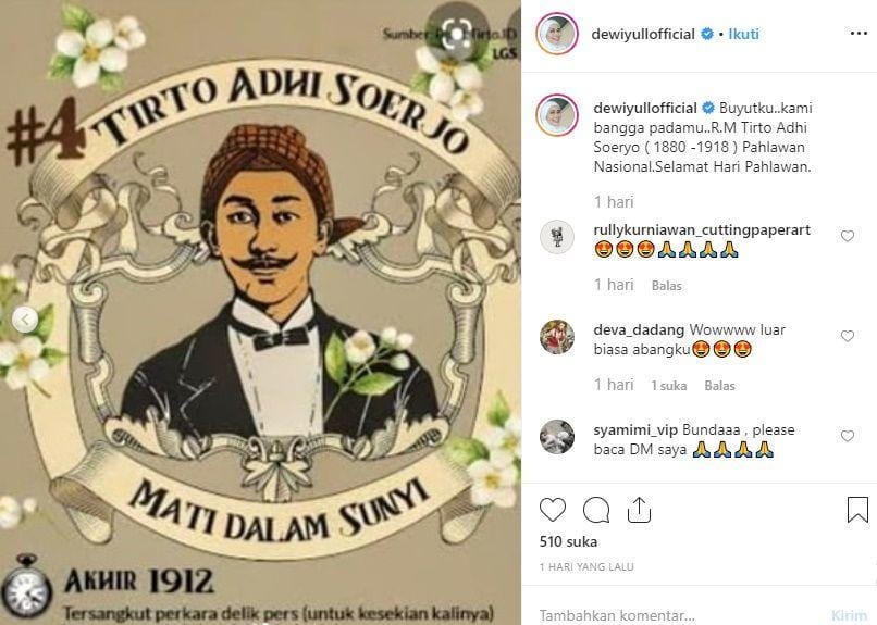 Instagram.com/dewiyullofficial