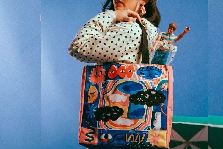 #PopbelaOOTD: Makin Kece Pakai Tote Bag Kanvas Buat ke Kampus