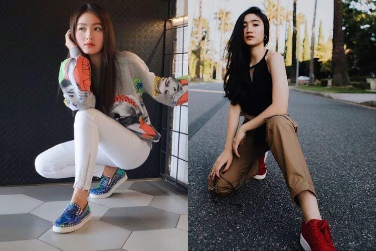 Mirip! Begini Perbandingan Gaya Natasha Wilona dan Febby Rastanty